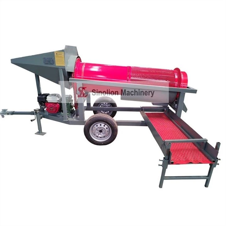 Small Rotary Trommel Drum Screen