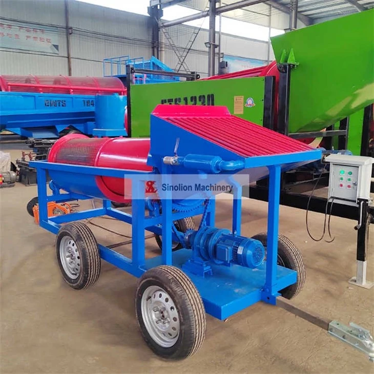 Mobile Small Alluvial Gold Mining Mine