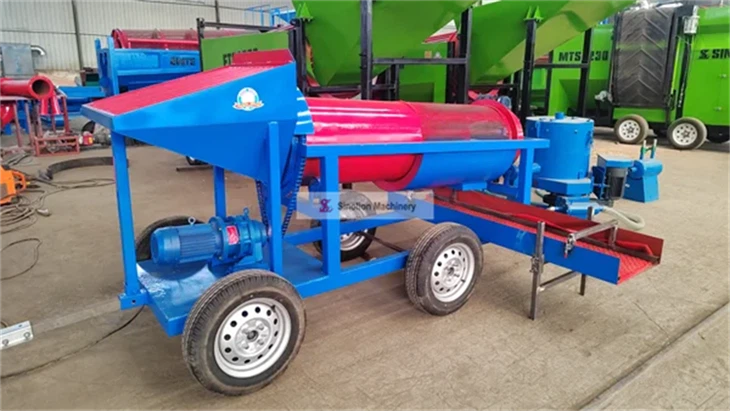 Small Trommel Gold Washing Plant