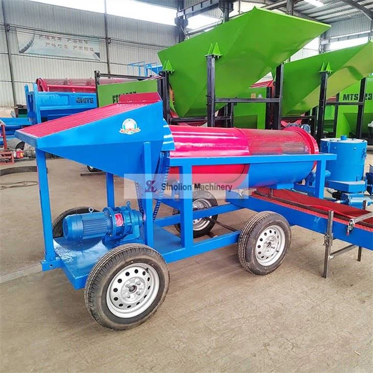 Small Trommel Gold Washing Plant